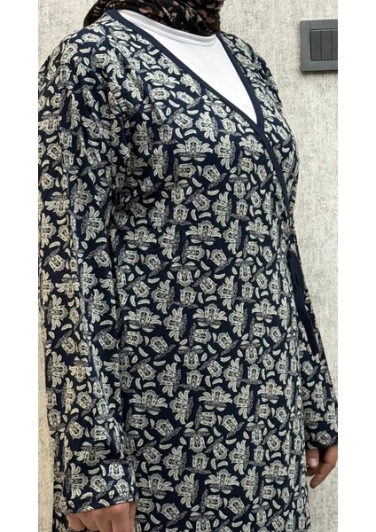 7 Kadın Viskon Pamuklu Bağlamalı Namaz Elbisesi modelleri