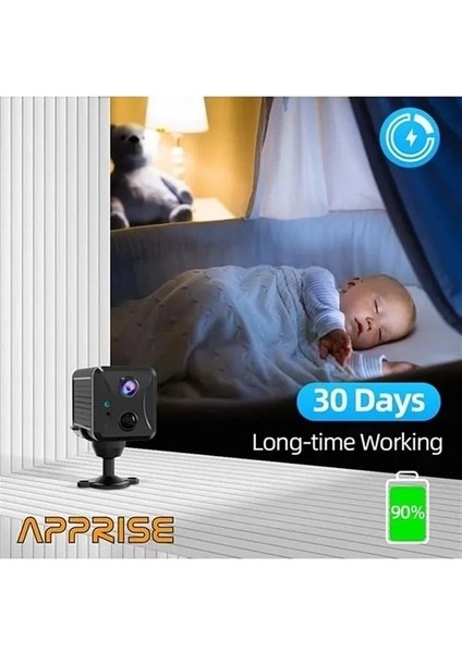 Mini Pır Sensörlü Algılamalı Sesli Konuşmalı 1080P Hd Kablosuz Kamera ( Lisinya ) fırsatları