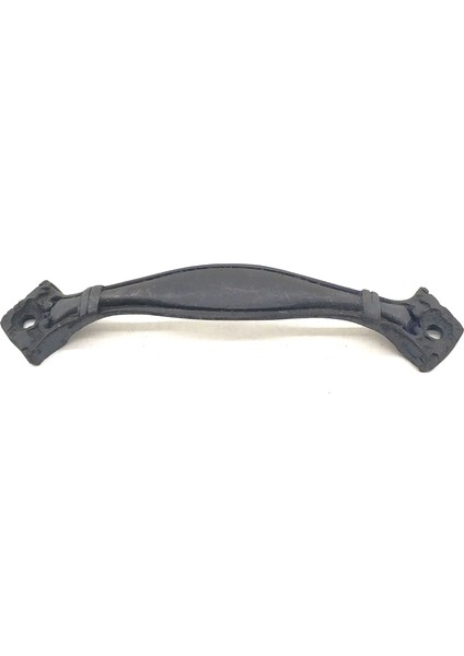 Antika Tarz Dekoratif Pirinç Deste Mobilya Kulbu - 25X120 Mm, Oksit ( Lisinya )