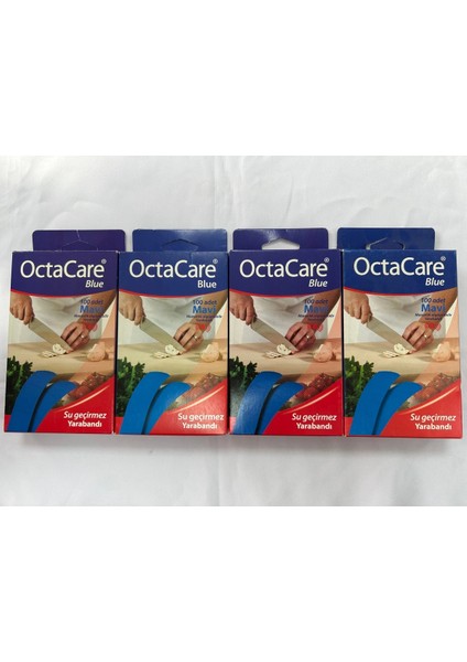 Mavi Manyetikli Su Geçirmez Yara Bandı 400 Adet