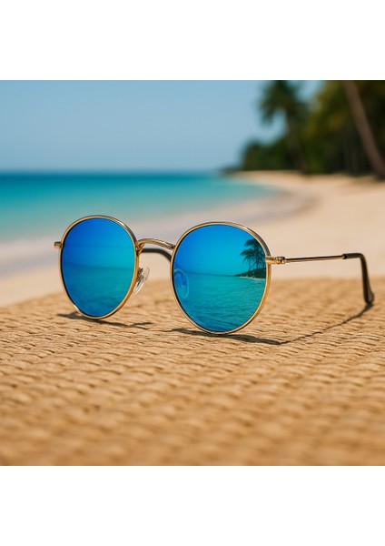 C01GE017 Gold Metal Erkek Güneş Gözlüğü modelleri