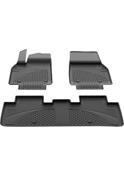 Sahler Tesla Model Y Juniper 2025+ Uyumlu 4.5d Premium Havuzlu Oto Paspas ve Myk Marka 3D Bagaj Havuzu modelleri