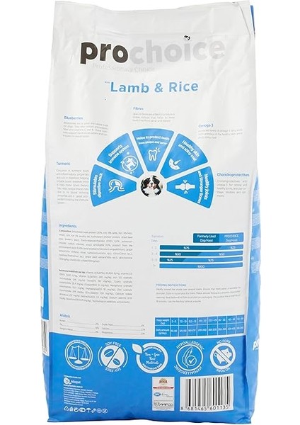 Prochoice Proderma, Yetişkin Köpekler Için, Hipoalerjenik, Kuzu Etli ve Pirinçli Kuru Mama, 18 kg fiyatları