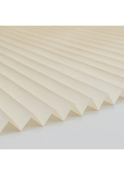 Cam Balkon Perdesi Plise Perde Krem Istediğiniz Ölçüde modelleri