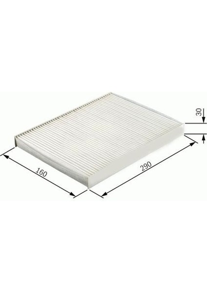 SCA536 - Polen Filtresi Brava 95 Bravo-Marea 96 Lybra 99 156 00-06 Daıly Iıı Debra 96-99 Delta Iı Karbonl