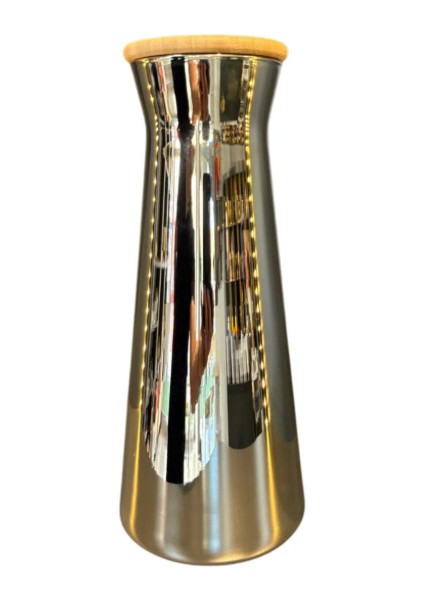 Bambu Kapaklı Gold Renk Sürahi – Şık & Modern Mutfak ve Sofra Dekoru fiyatları