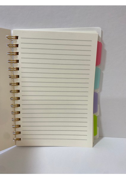 A5 Çizgili Sepetatörlü Defter modelleri