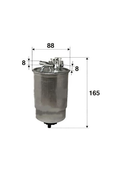 SF137 - Yakıt Filtresi Caddy Iı-Polo-Cordoba-Ibıza Iıı 1.9 Sdı-Tdı x