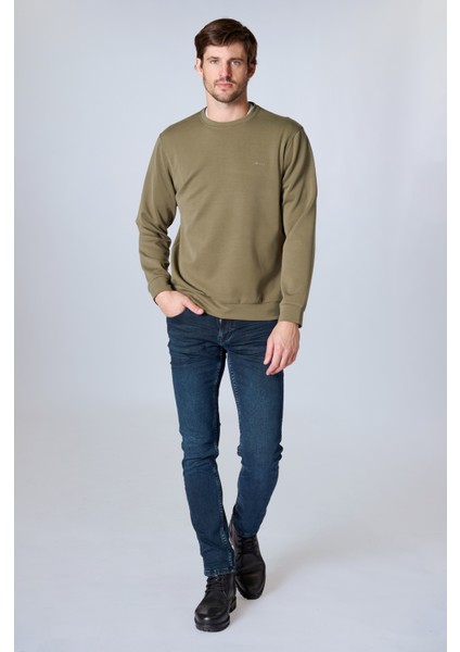 Esw 2950 Bisiklet Yaka Soft Touch (Yumuşak His) Dokuma Kumaş Erkek Sweat fiyatları