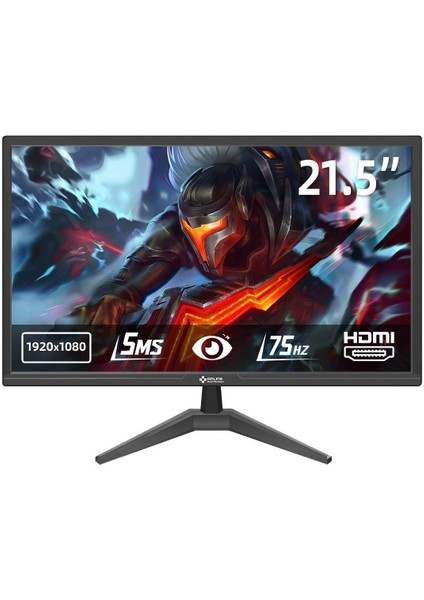 21.5” 75Hz.5ms.1920x1080 Full Hd LED Monitör (Hdmı+Vga) fiyatları