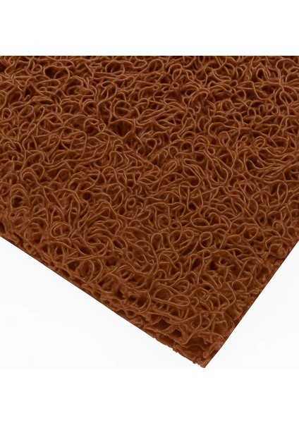 Abkplastik Kıvırcık Kahverengi Paspas 100 cm Kaymaz Yolluk Kaydırmaz Halı fiyatları