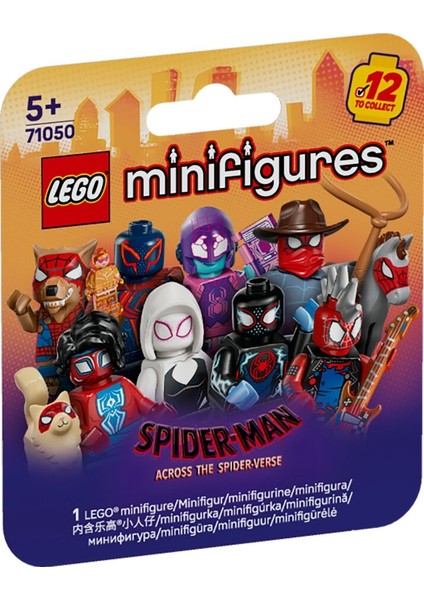 Minifigures Örümcek Adam: Örümcek Evrenine Geçiş 71050