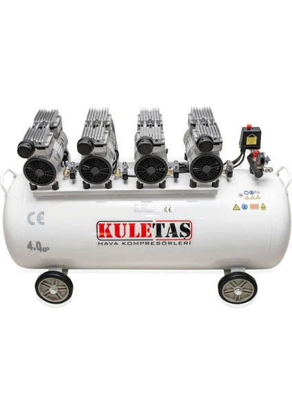 Kuletaş Sessiz Hava Kompresörü 200 Litre 4hp