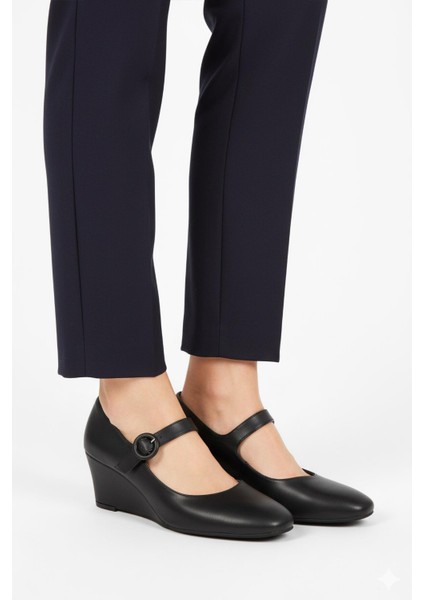 312478 Z Siyah Kadın Topuklu Ayakkabı modelleri