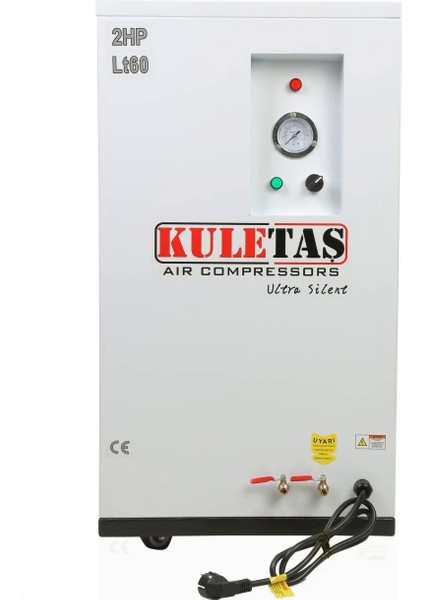 Kuletaş Kabinli Sessiz Hava Kompresörü 60 Litre 2hp modelleri