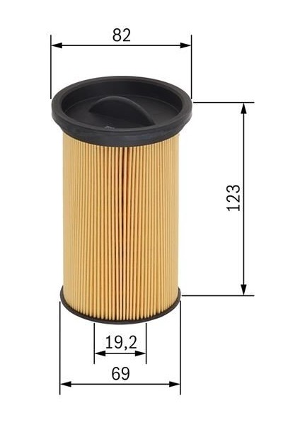 SF177 - Yakıt Fıltresı Bmw E46 M47 M57