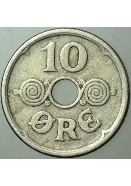 Danimarka 10 Öre 1924. fiyatları