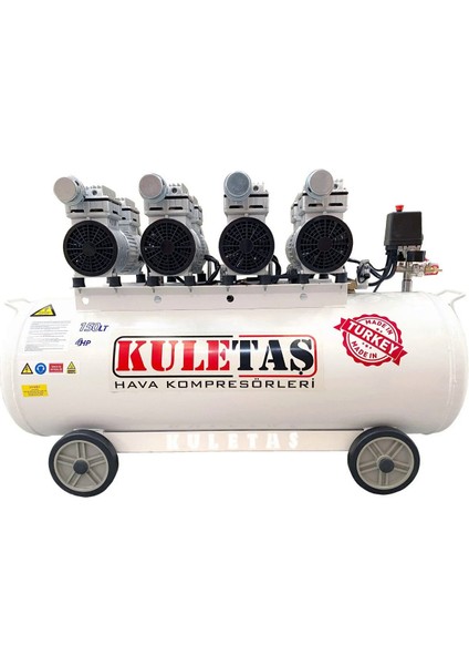 Kuletaş Sessiz Hava Kompresörü 150 Litre 4hp