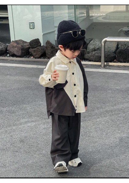 Moda Tarzı Erkek Çocuk Keten Ikili Takım - Ceket - Pantolon modelleri