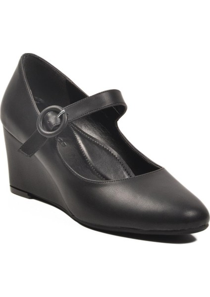 312478 Z Siyah Kadın Topuklu Ayakkabı fırsatları