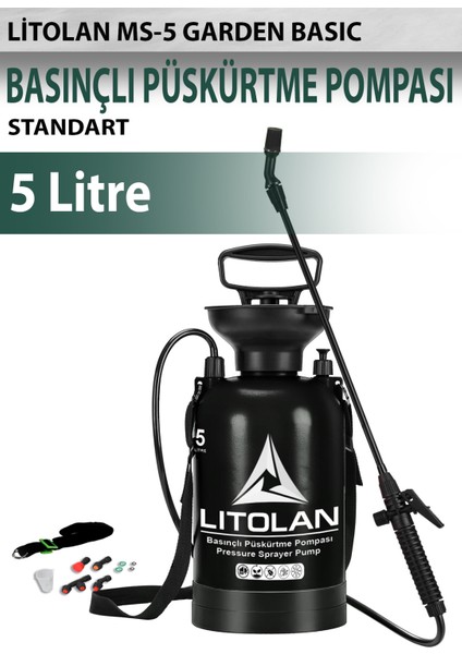 5 Lt Mekanık Zirai Ilaçlama Pompası, Basınçlı Püskürtme Pompası