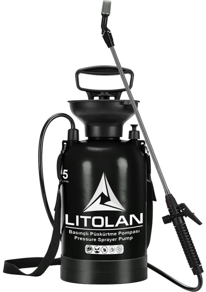 5 Lt Mekanık Zirai Ilaçlama Pompası, Basınçlı Püskürtme Pompası indirimleri