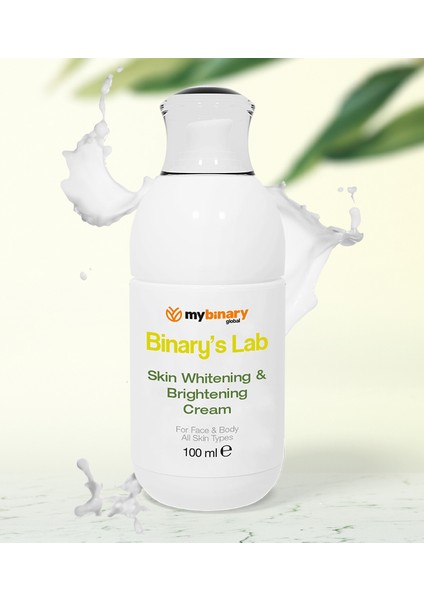 Binary's Lab Cilt Beyazlatıcı Krem 100ML
