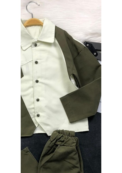 Moda Tarzı Erkek Çocuk Keten Ikili Takım - Ceket - Pantolon fırsatları