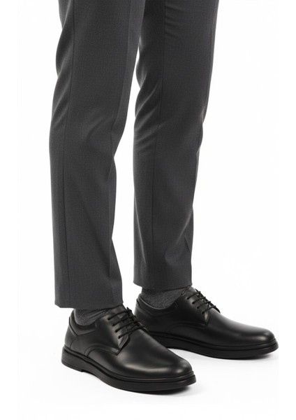 Dsn 2027 M Siyah Hakiki Deri Erkek Günlük Ayakkabı modelleri