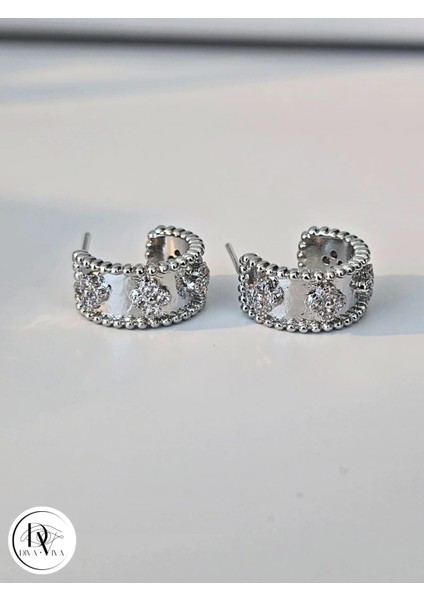 - Glow Earrings – Gold & Silver Kaplama Zirkon Detaylı Kadın Küpe (KOD-312) fırsatları