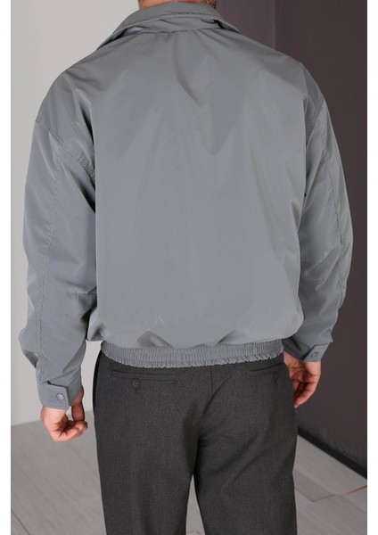 Oversize Nova Kumaş Mevsimlik Antrasit Erkek Ceket 2289 fırsatları