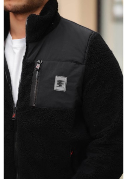 Peluşlu Siyah Erkek Mont 2270 fiyatları