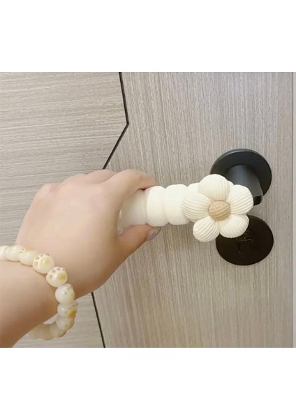 Çiçekli Yumuşak Materyal Kapı Kolu Stoperi Kesilebilir Kapı Kolu Koruyu fiyatları