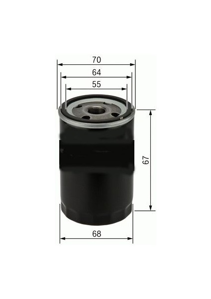 SO910 - Yağ Filtresi Opel Agıla B 1.0l 1.2l / Chevrolet Kalos. Aveo. Matız. Spark 1.0l 1.2l 03- / Suzukı Swıft 90- / Alto. Maruttı 86- / Daıhatsu Terıos 97- / Feroza. Applause 88-