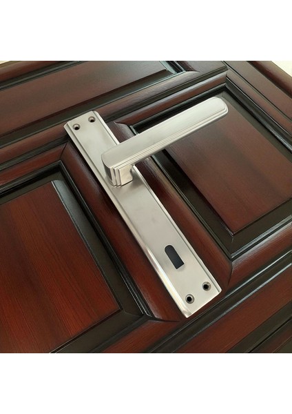 Ibiza Mat Inox Full Zamak Elegant Aynalı Oda Kapı Kolu 1 Takım fırsatları