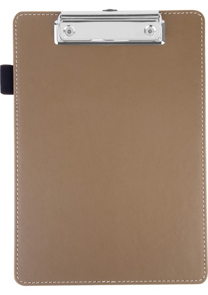 Sekreterlik,a5 Küçük Boy,kapaksız,a5 Clipboard Vegan Suni DERI,17,5X24,5 Cm.,vizon