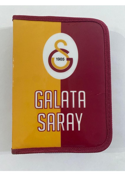 Hkn Çanta Galatasaray Lisanslı Kalem Çantası ve Tam Boy Kuru Boya Seti