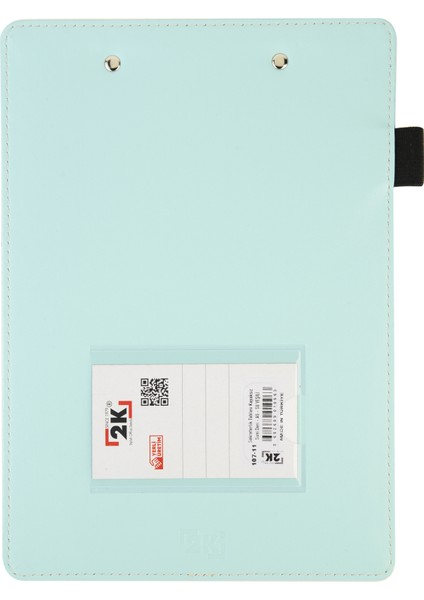Sekreterlik,a5 Küçük Boy,kapaksız,a5 Clipboard Vegan Suni DERI,17,5X24,5 Cm.,su Yeşili fırsatları