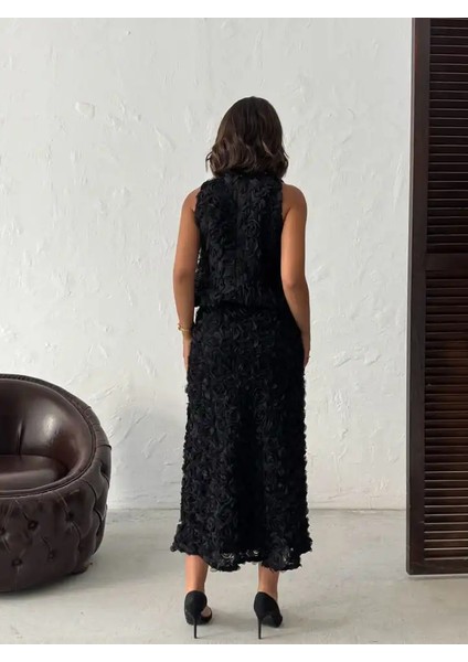 Gül Desenli Tül Etek fiyatları