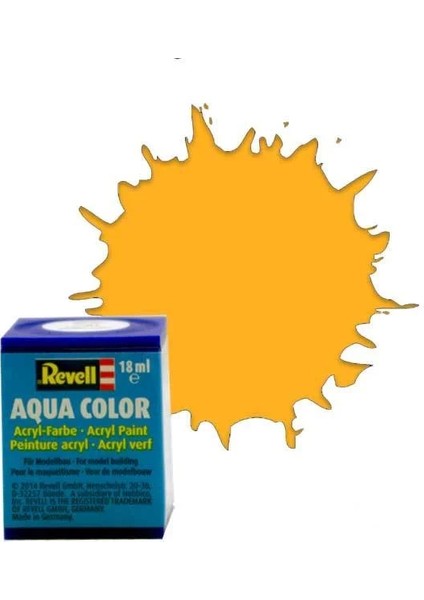 Bfs Revell 310 - Aqua Color Yellow - Silk Boya - 18 ml