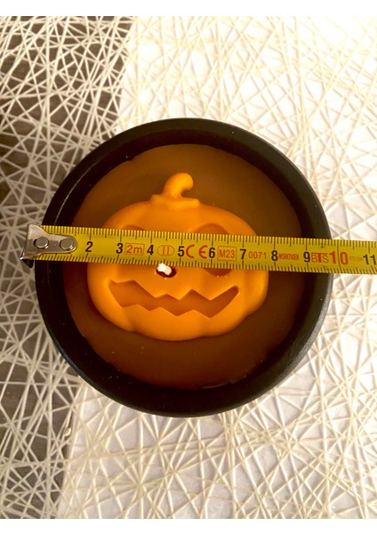 Halloween Cadılar Bayramı Balkabağı Temalı Soya Wax Vegan Mum fiyatları