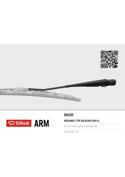 Sılbak SK20 - Traktör Silecek Kolu