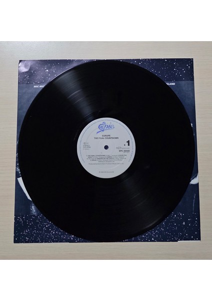 - The Final Countdown - 1986 - Dönem Baskı Plak - Longplay - Lp modelleri