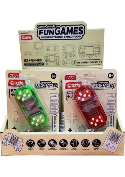 Bfs Oyuncak Anahtarlıklı Mini Oyun Konsolu