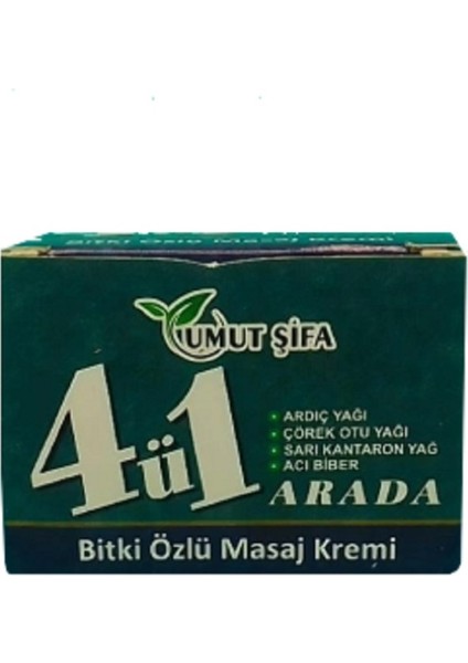 4 Ü 1 Arada Bitki Özlü Masaj Kremi 100 ml modelleri