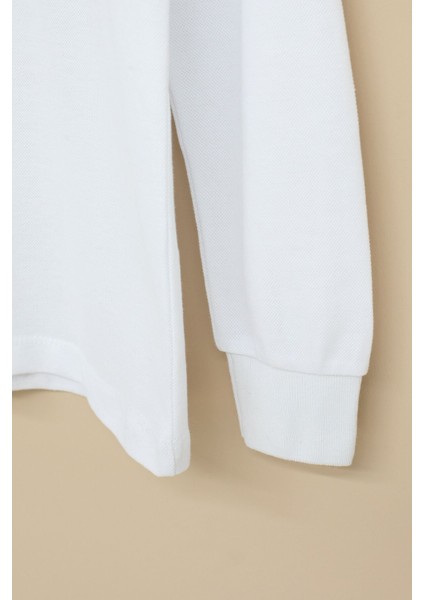 Kız Çocuk Polo Yaka Uzun Kollu 2'li Okul Tişörtü 22715 indirimleri