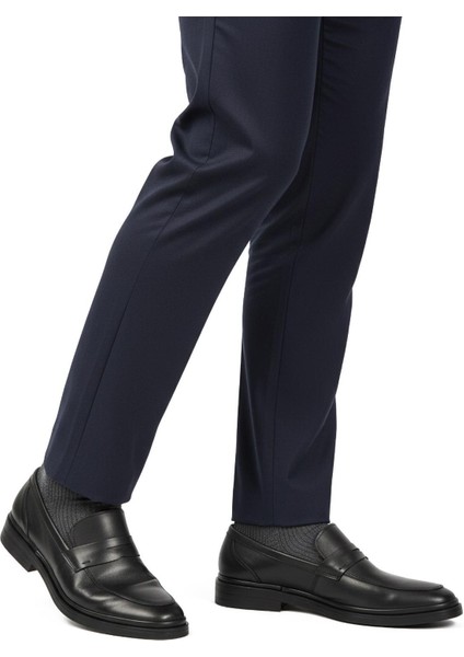 Dsn 2033 M Siyah Hakiki Deri Erkek Günlük Ayakkabı modelleri