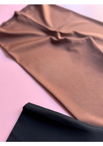 Lazer Kesim 3'lü Siyah, Ten ve Kahve Rengi Yüksek Bel Kaymaz Silikon Bantlı Seamless Kadın Korse modelleri