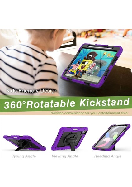 Bfs iPad Pro 11 (2020) Kılıf Pars Tablet Kapak - Mor fırsatları