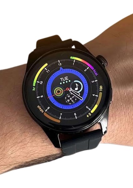 Akıllı Saat 1.5 Inç Amoled Ekran Çift Kordonlu Gps Nfc Uyumlu indirimleri